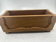 Cedar Planter Flower Box 19.5” X7.5” X 8” Made with Solid Cedar Herb Garden