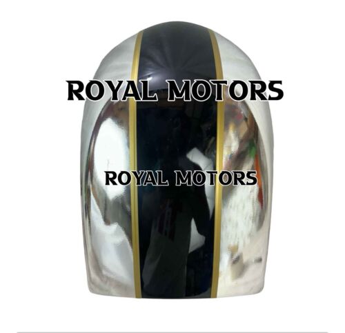 "DUAL SEAT COWL, CHROME BLACK" FIT FOR ROYAL ENFIELD CONTINENTAL GT 650 - Picture 5 of 12