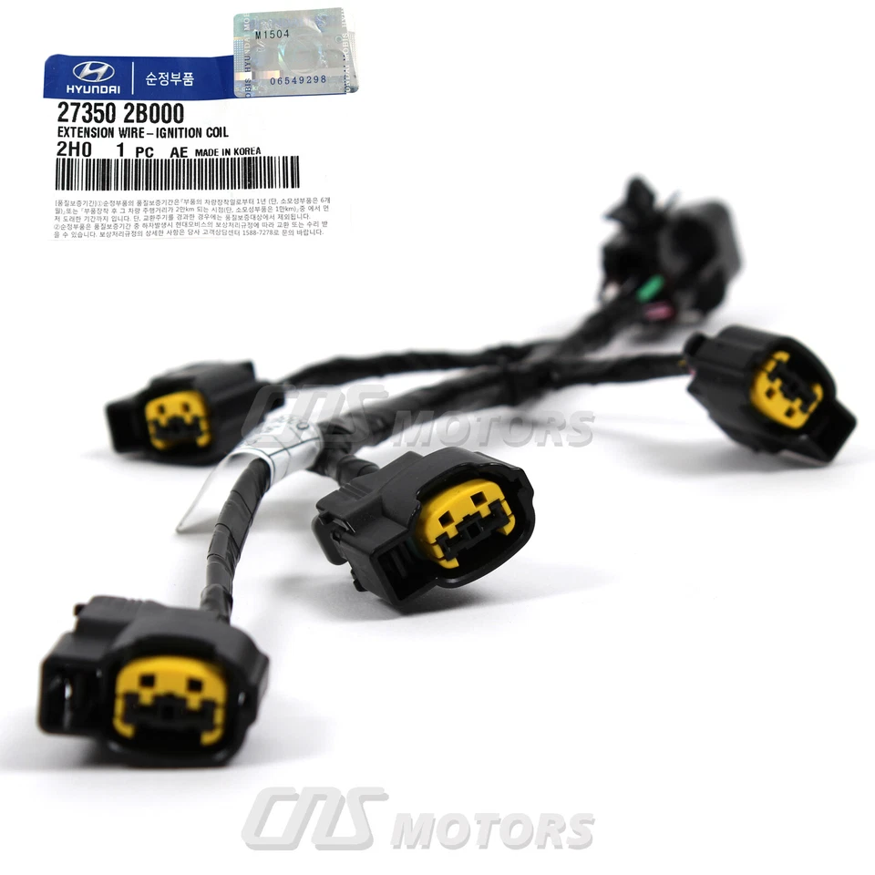 Ignition Coil Wire Harness ⭐GENUINE⭐ for 10-14 Veloster Rio Soul 273502B000 Foto 4 de 4