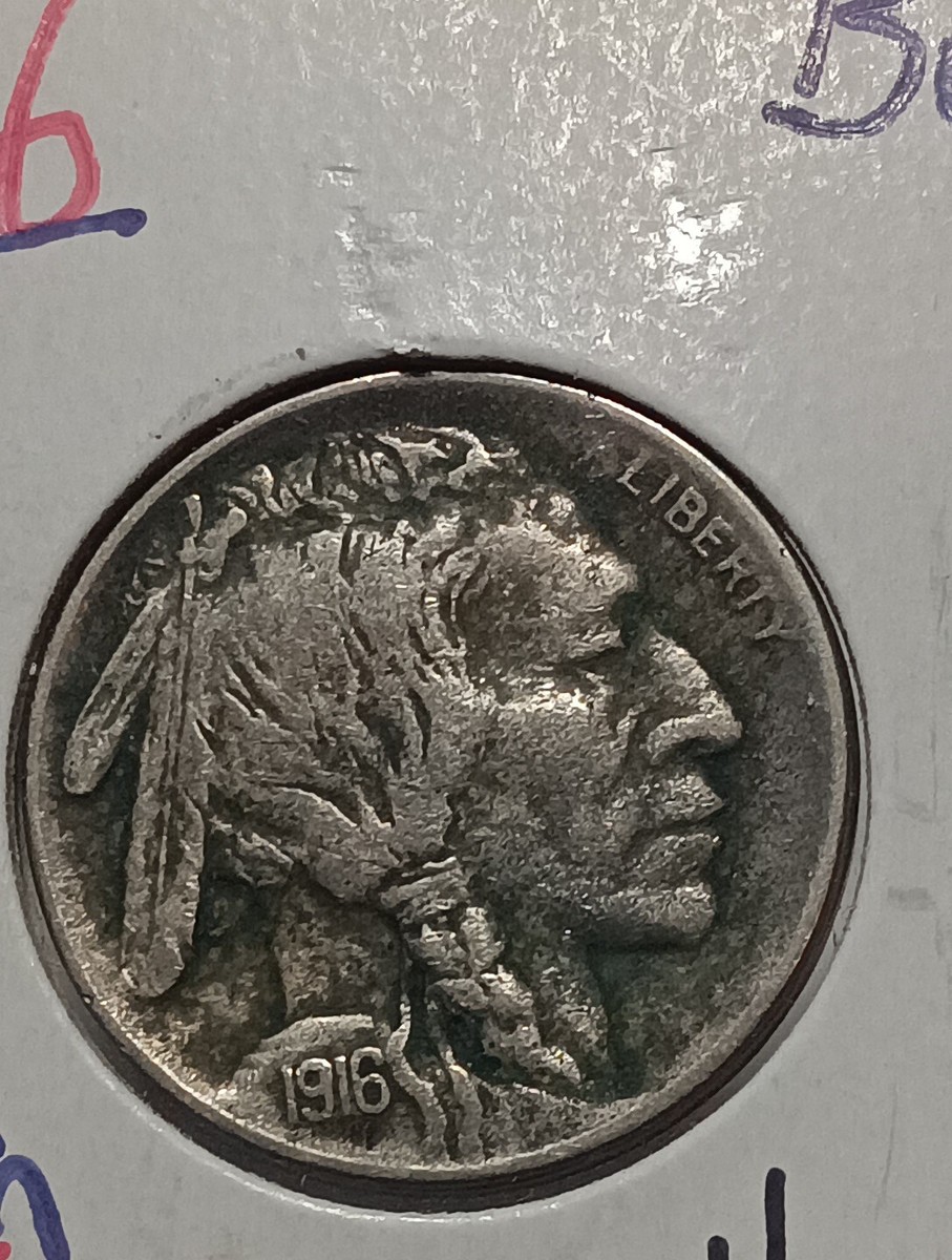 👉1916 Buffalo Nickel Full Horn J/177 | eBay