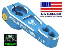 Aluminum Clamping Servo Horn (Blue) 25T fits Traxxas Slash Rustler TRX4 Axial