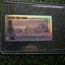 2022 Topps Allen & Ginter Chrome Mini Inside The Park #ITP28 Badlands National