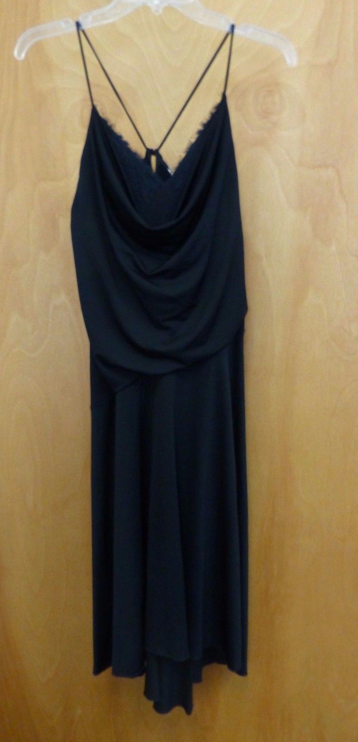Spaghetti Straps V-neck Ruched Chiffon Dress Steel Grey