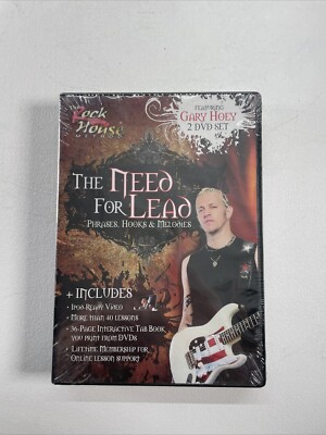 Hal Leonard Gary Hoey, The Need For Lead: Phrases, Hooks &  Melodies - 2 DVD Set