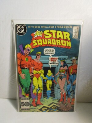 ALL STAR SQUADRON 45 - JUSTICE SOCIETY - 1981 SERIES - DC COMICS 