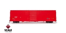 EXACTRAIL HO PC&F 7633 Appliance Boxcar CP/Red/Milwaukee Road #4225 EP-80555-1