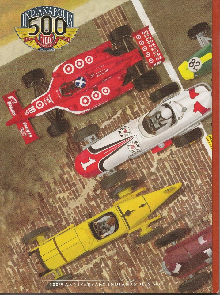 2011 Indianapolis 500 1-Each of the 3 Program Covers Sports Illustrated  - Image 2 of 4