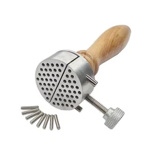 Universal Work Holder Peg Clamp - Jewelers Hand Held Vise-Jewelry Engraving Tool