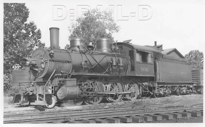 9AA600L RP 1940/1960s COLUMBUS & GREENVILLE RAILROAD 4-6-0 LOCO #166  MS