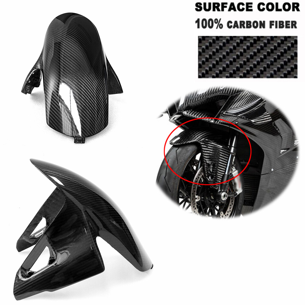 For 2018-2024 Panigale V4 V4S V2 Real Carbon Fiber Front