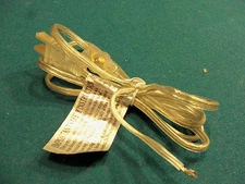 6 Ft Clear Electrical Lamp Cord With Switch (Clear) - NEW