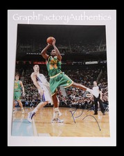 Paul Millsap *UTAH JAZZ* Unterschriebene 11x14 Foto COA GFA