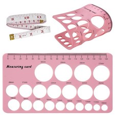Nipple Rulers, Flange Inserts Sizing Measurement Tool for Breast Pump, Soft S...