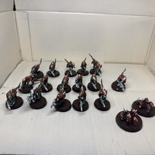 Warhammer 40,000 - Tyranid Termagants x16 Leviathan  2 Ripper Swarms painted