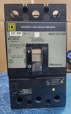    SQUARE D 225 AMP CIRCUIT BREAKER 480 VAC 3 POLE KCF34225