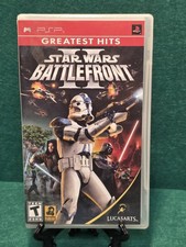 Star Wars Battlefront II 2 Sony PSP Greatest Hits Complete CIB