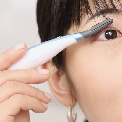 Panasonic Heated Eyelash Curler Comb With Non-Stick Silicone, Wand