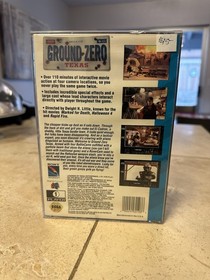 Ground Zero Texas Sega CD Complete Tested