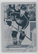 2016-17 Upper Deck Compendium Printing Plate Cyan 1/1 Scott Hartnell #377 1p3