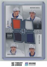 2024-25 upper Deck Ultimate Quad Materials Jersey Horvat/Barzal/Dobson/Nelson