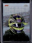 2024 Topps Chrome Sapphire F1 F1 Lewis Hamilton Helmet Collection #HC-6