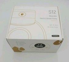 Wearable Electric Breast Pump S12 2 Modes 9 Levels Open Box New