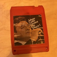 TESTED  SERVICED Johnny Cash's Greatest Hits Volume 1 8-Track TC8 18 10 0254