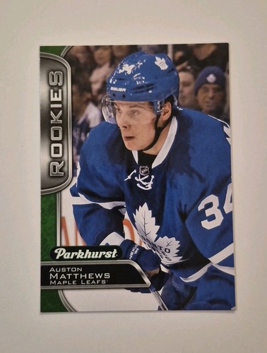 Auston Matthews #370 — 2016 Upper Deck Parkhurst hockey card