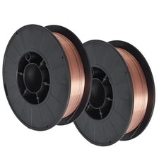 2 Roll 10-Lbs Roll ER70S-6 .035 Inch 0.9mm Mild Steel MIG Welding Wire