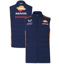 Honda Racing Men's Gilet MotoGP Castore Repsol Jacket - New