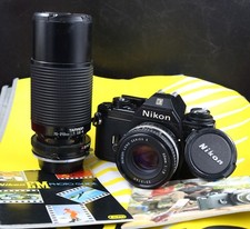 Nikon 50mm f1.8 Series E Lens AIS PLUS Nikon EM Body Fully Functional  IB