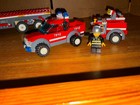 2 LEGO CITY Off Road Fire Sets APPEAR COMPLETE 7213 Firetruck Boat 7942 Rescue G — photo 4
