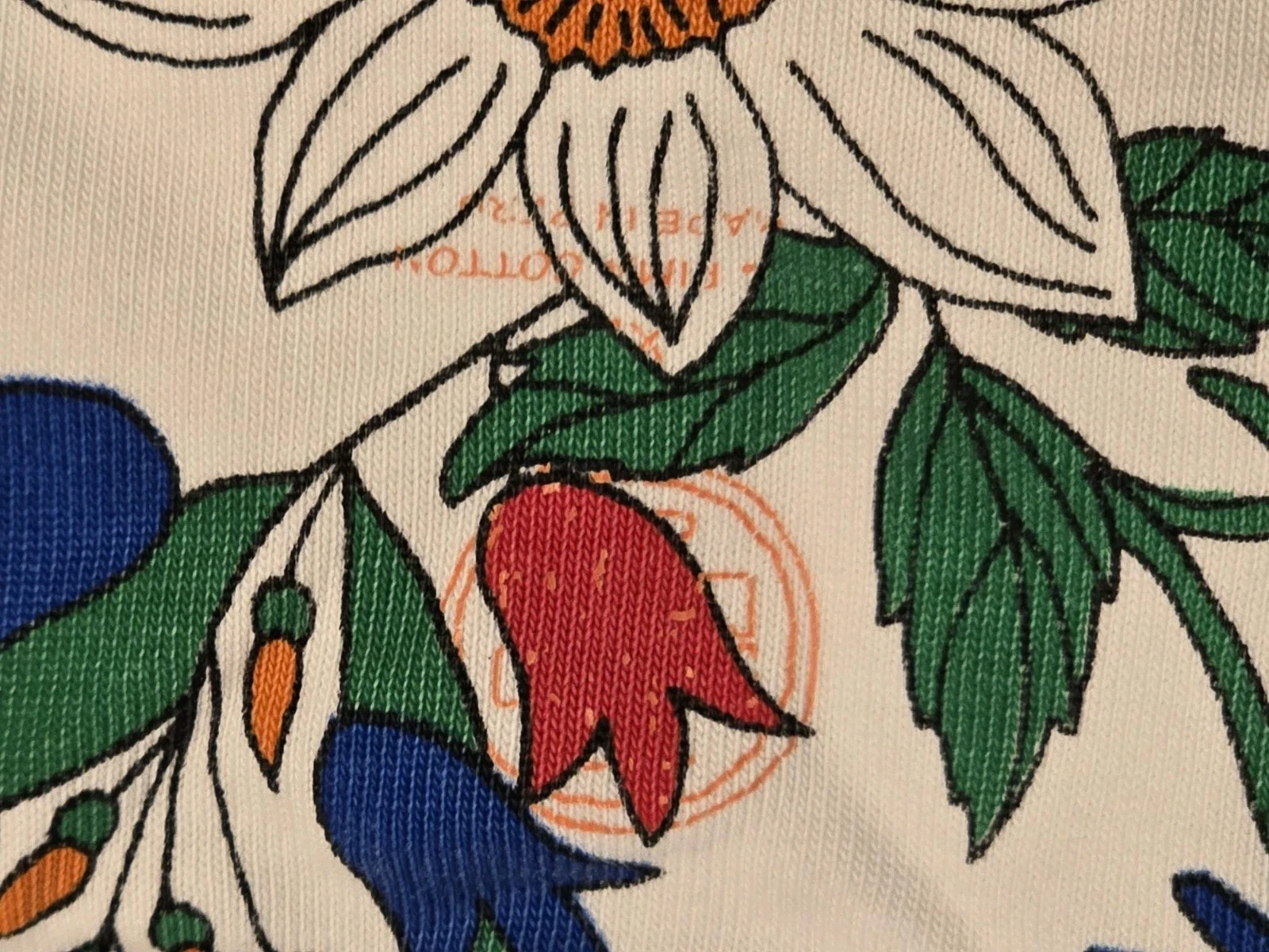 Abito maglietta manica corta Tory Burch KERRY PAACOCK XL XLARGE Pima cotone 34 5x24