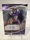 JUSTIN JEFFERSON 2025 PANINI ABSOLUTE #5 SIGNATURES AUTO VIKINGS