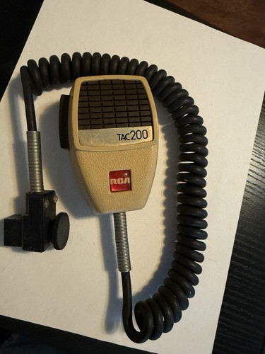 RCA TAC200 Radio Mic MI-594000-A1. Shure Untested . Microphone READ DESCRIPTION