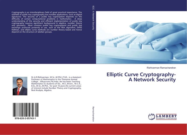 Rishivarman Ramachandran | Elliptic Curve Cryptography-A Network Security | Buch-image