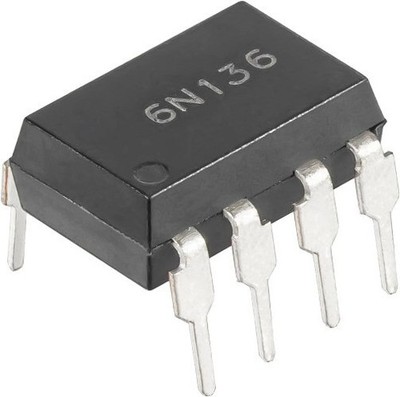 6N136 Optocoupler 6N136M 6N136SDM DIP 8 Pin High Speed Logic Outp Style: 6N136
