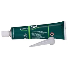 DOWSIL 4102963 Silicone Sealant,Clear,734 53DC25