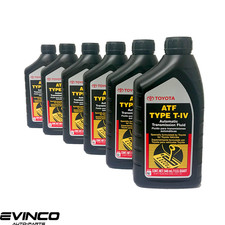 Toyota Atf Type T-iv Automatic Transmission Fluid Case Of 6 Quarts Toyota Atf Type T-iv Automatic Transmission Fluid Case Of 6 Quarts