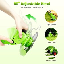 Electric Weed Cutter Garden Grass Trimmer Cor...