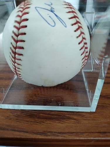 Josh Hamilton Rookie Autographed Baseball OMLB Rays Reds Rangers - Picture 7 of 9