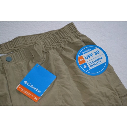 48477 Columbia Pantalones Cortos Carga Pesca Senderismo Camping Mujer Talla XL UPF 30 Tostado NUEVO - Imagen 4 de 8