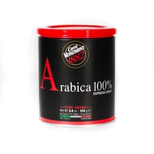 Caffe Vergnano 100% Arabica Espresso Roast Ground Coffee | Resealable Can | F...