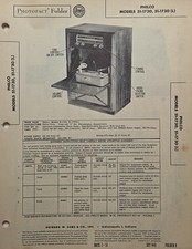 SAMS PHOTOFACT SERVICE MANUAL 140-8 PHILCO RADIO 51-1730 15-1730L