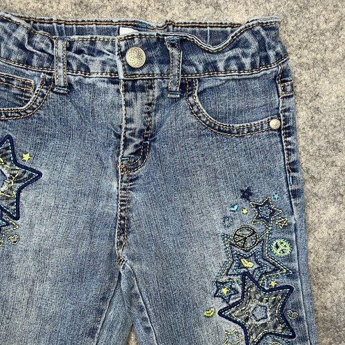 Circo Girls Denim Capris Embroidered Vintage Jeans Size 7 - Picture 5 of 12