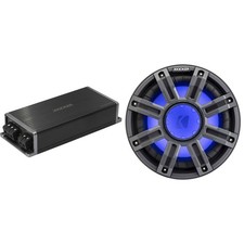 Kicker Marine KPX500.1 Powersports Amp  10" 4 Ohm Premium Marine Subwoofer ...