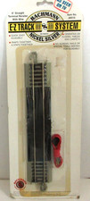 NEW Bachmann Nickel Silver E-Z Track 9" Straight Terminal Rerailer HO 44510