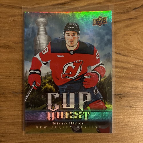 Timo Meier #CQ-20 2025 Upper Deck Cup Quest card