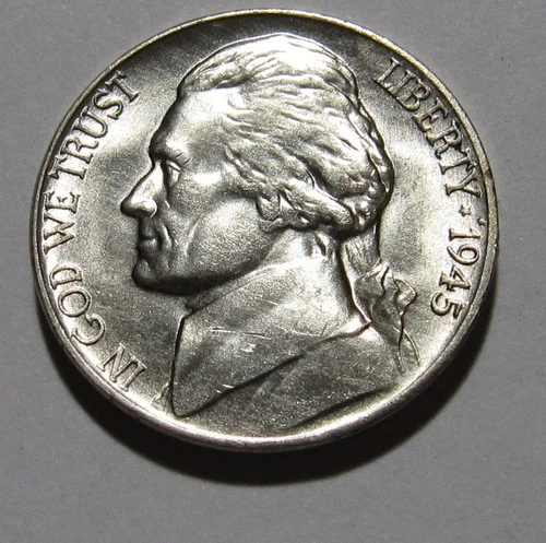 1945 Jefferson Nickel — photo from the most recent tracked eBay sale