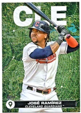 JOSE RAMIREZ 2024 Topps Series 2 City to City #CTC-28 Cleveland Guardians Card